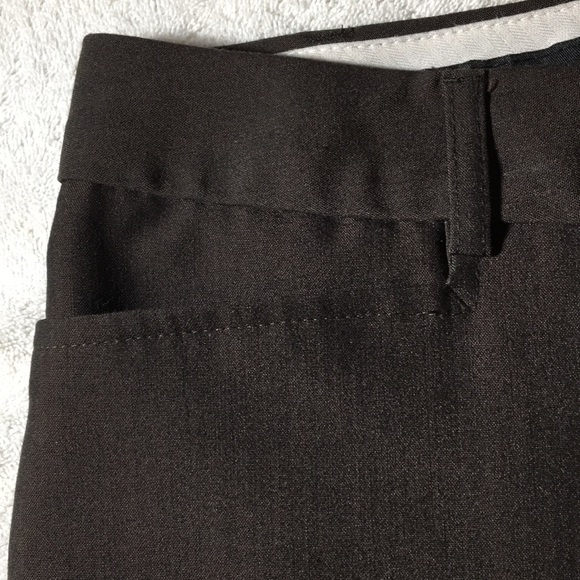 Metaphor Courtney Career Work Pants Trousers 16 P Chocolate Brown Boot Leg - Picture 3 of 10
